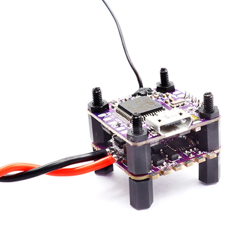Flycolor Raptor Micro Tower F3 Контроллер полета 4A 4 в 1 ESC FPV 16x16 мм Встроенный приемник для 80-90