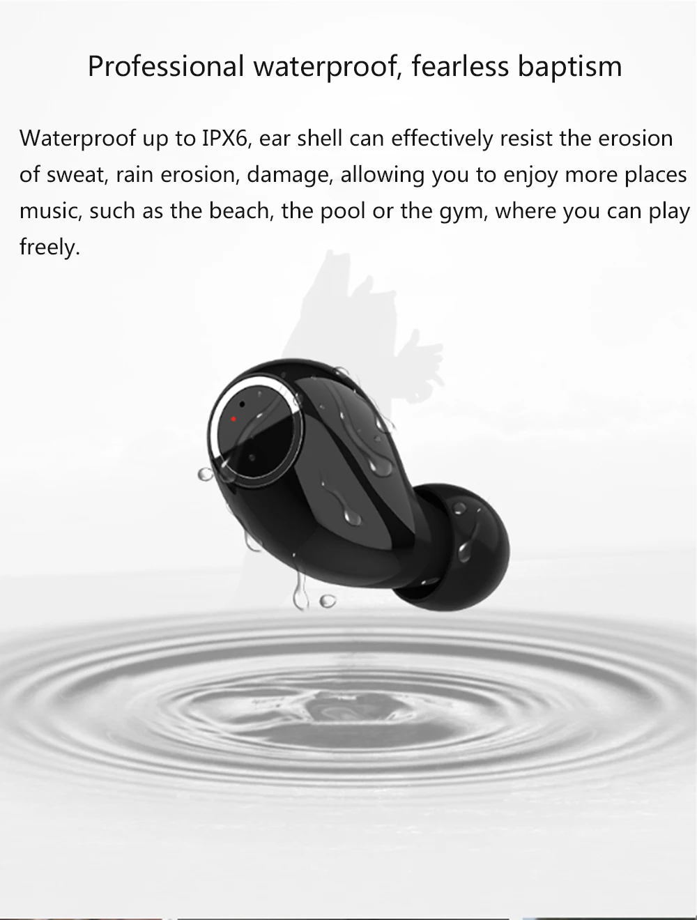 Uiisii tws11 Беспроводная bluetooth-гарнитура mini touch ipx6 водонепроницаемая, Высококачественная портативная гарнитура с зарядным устройством с микрофоном