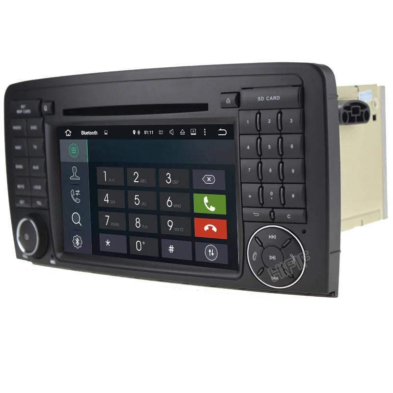 Автомобильный DVD-плеер PX6 IPS Octa Core Android 10 для Mercedes Benz AMG/R Class W251 R280 R300 R320 R350 GPS Радио