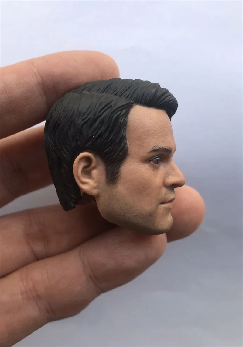 

Best Sell Scale 1/6th American Superhero Male Lawyer Ma Man Male Head Sculpture For Usual 12inch Doll Soldier Accessories