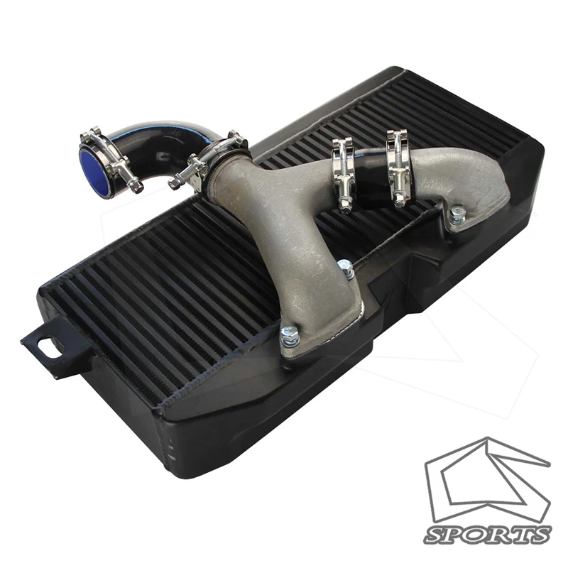 Вертикальный интеркулер с верхним креплением подходит для S * Ubar 02 07 WRX STI EJ20 EJ25 GD