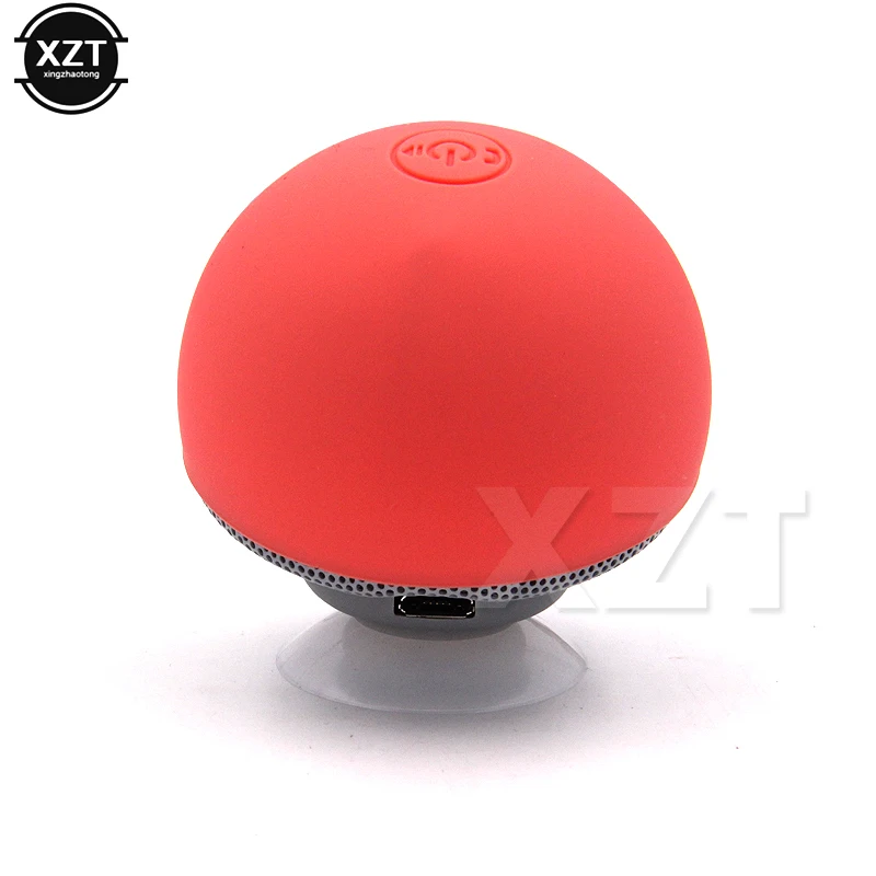 Портативный Мини Bluetooth Динамик милые Беспроводной гриб душ стерео музыкальный