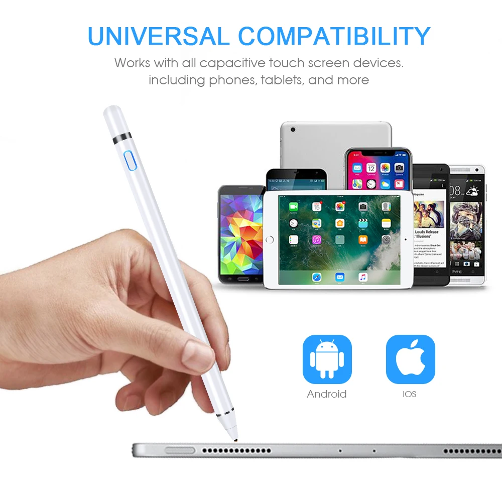 Стилус Touch для Apple Pencil iPad Pro air 2 3 Mini 4 стилус Samsung Huawei Tablet iOS/Android Mobile Phone | Компьютеры и