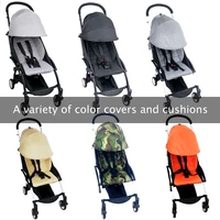 stroller hood 175 degrees mattress for babyzen yoyo yoya babytime with back zipper pocket baby stroller accessories