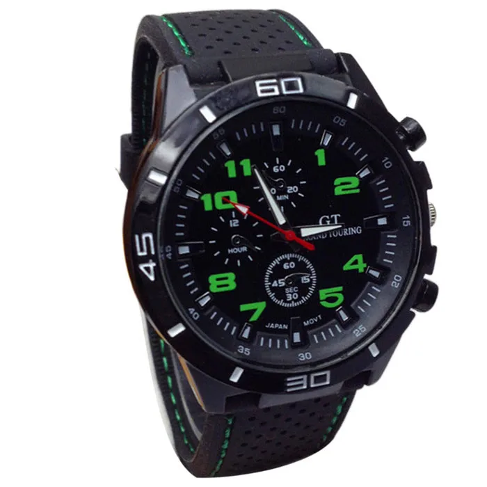 Men Watch Silicone Strap Military Watches Sport Wrist Watch Sport Male Watches Casual Mens Business Watches Clock 2022