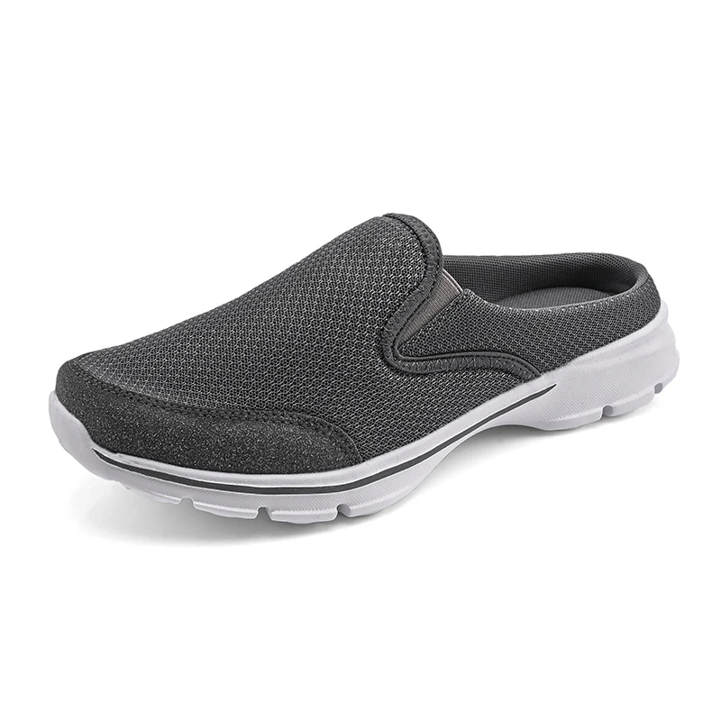 

Fashion Large Size Men Casual Mules Super Light Mesh Breathable Male Flats Shoes Outdoor Wear-resisting Slip-on Footwear Loafers