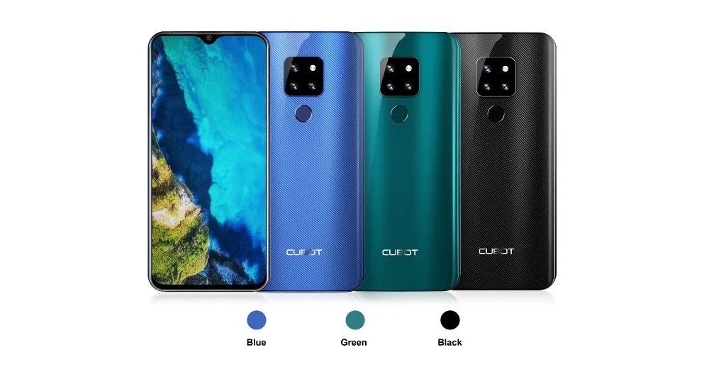 Cubot P30 Android 9,0 6," экран капли 2340x1080 4 Гб+ 64 Гб Pie Helio P23 AI задняя Тройная камера Face ID 4000 мАч смартфон