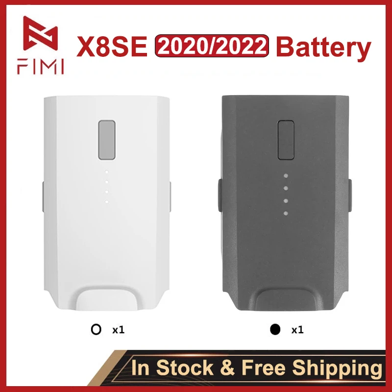 

Оригинальный аккумулятор FIMI X8SE 2020 и 2022, сменный аккумулятор x8se, Интеллектуальная батарея для полета, 4500 мАч, 35минут, аксессуары для радиоупр...