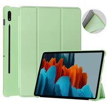 tablet Case For Samsung Galaxy Tab S7 11 2020 SM-T870 T875 Ultra-thin magnetic smart Cover For Samsung Galaxy Tab S7 T870+film