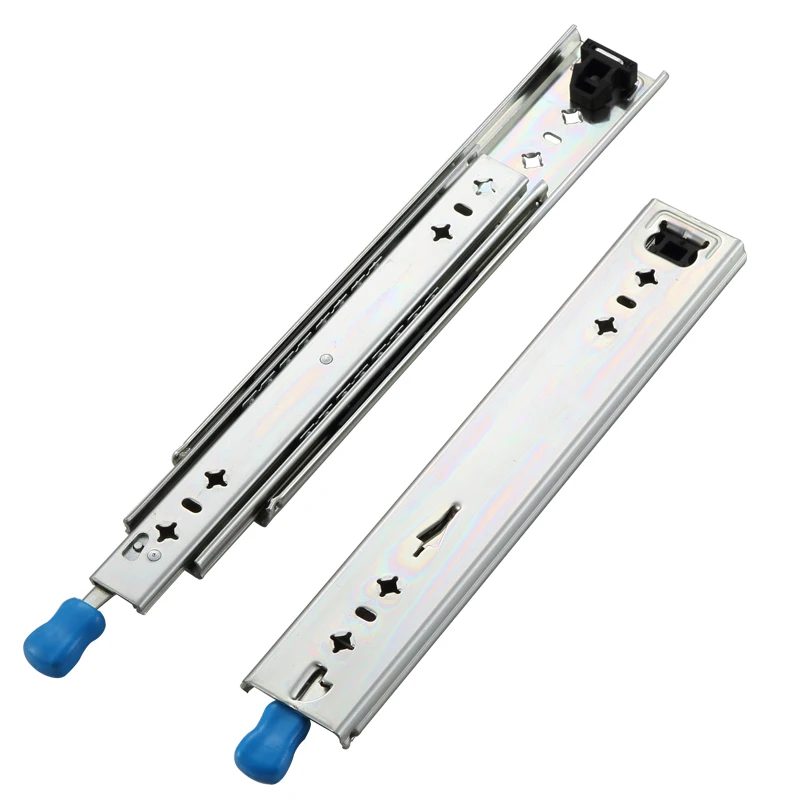 22 Inch-40 Inch Drawer Runners with Lock Ball Bearing Three 