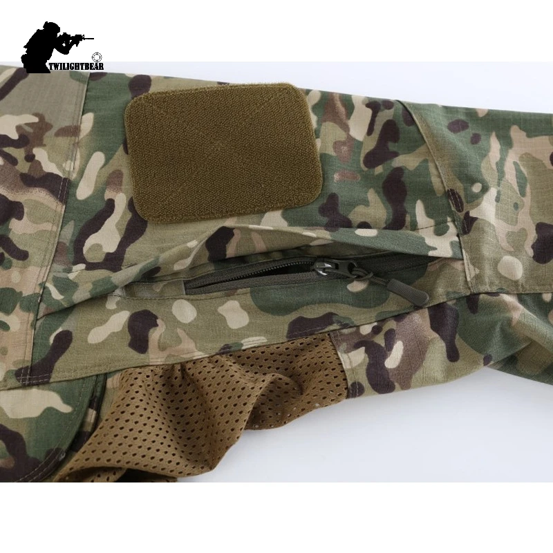 Военная камуфляжная Мужская рубашка мужская с длинным рукавом хлопковая тонкая
