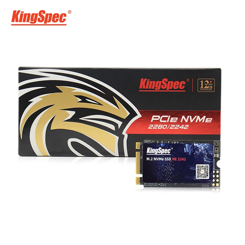 SSD KingSpec M2 NVME 2242 500 Гб M.2 PCIe 128 ГБ 512 ТБ внутренний жесткий диск hdd для ноутбука
