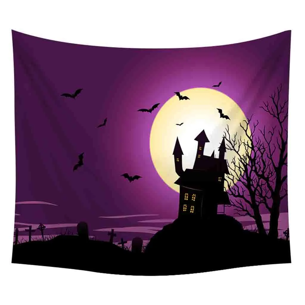 Хэллоуин декоративный гобелен настенный одежда для серфинга Пляжная банное