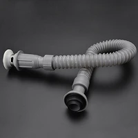 thicken wash basin pipe plumbing kitchen sewer pipe flexible bathroom sink drains downcomer hose waste pipe