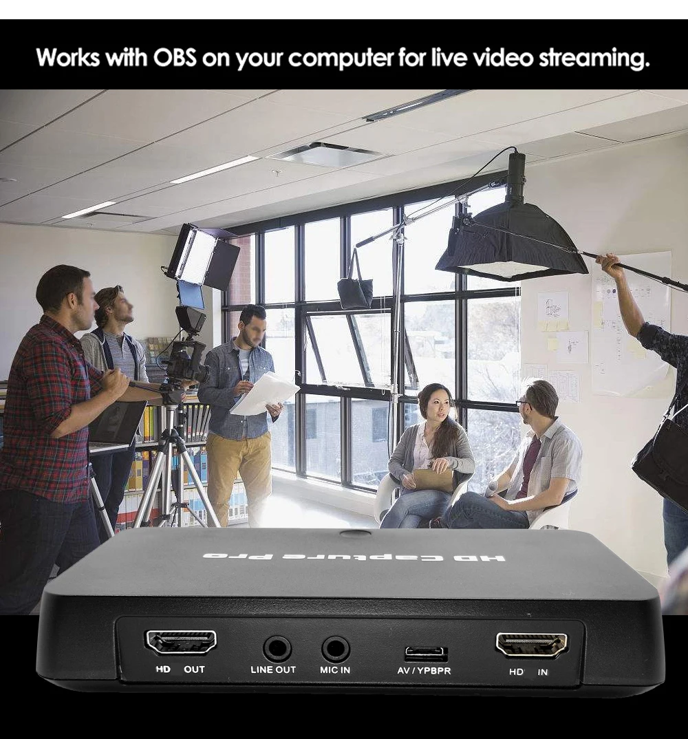 Карты видеозахвата игр Ezcap295 1080P HD USB 2 0 для Xbox 360 One PS4 | Компьютеры и офис