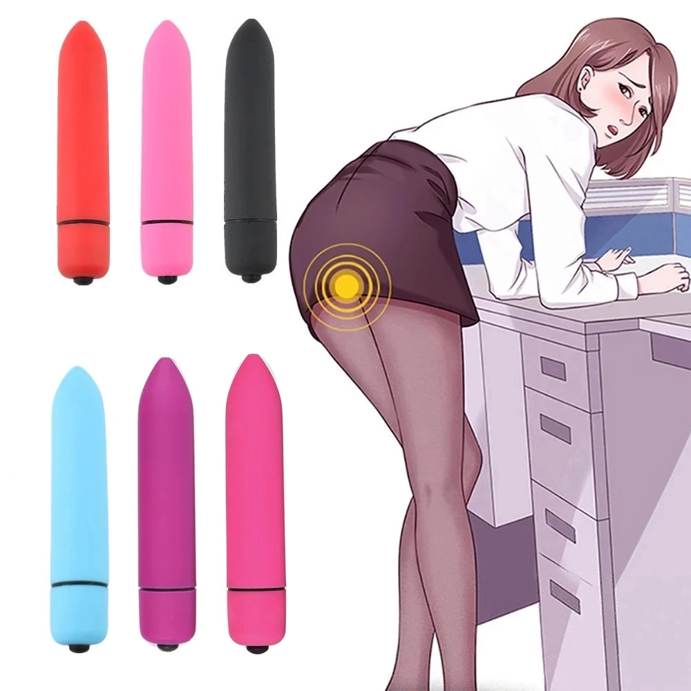 Мини-вибратор-пуля, вибрация точки G для взрослых, 18 дюймов, стимулятор вагины, клитора, фаллоимитатор, вибратор для женской мастурбации