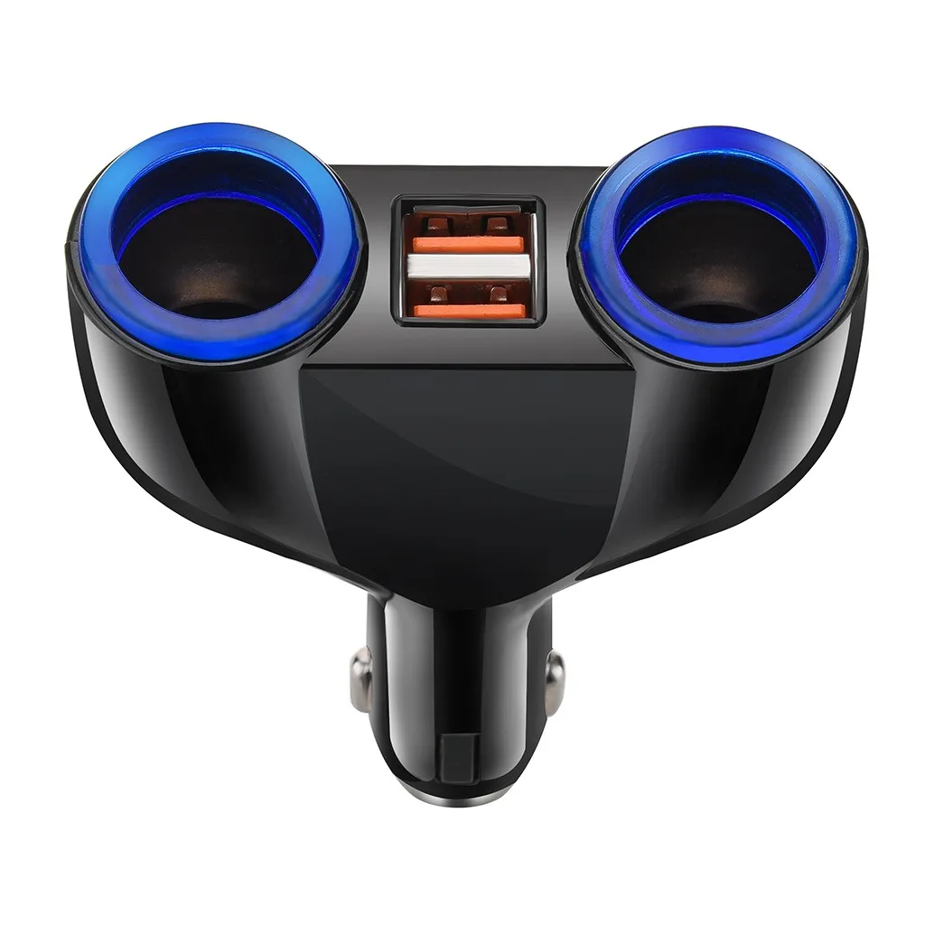 Multi-Function120W розетка для автомобильного прикуривателя сплиттер концентратор