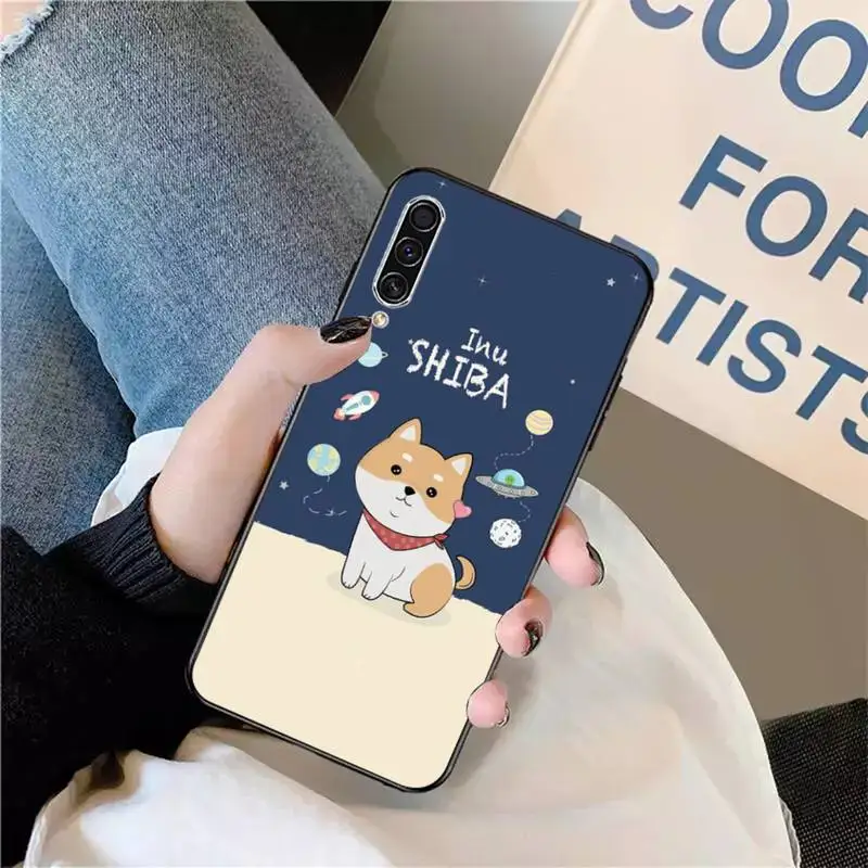 

Lovely cartoon Shiba Inu Corgi animal Phone Case For Samsung galaxy S 9 10 20 A 10 21 30 31 40 50 51 71 s note 20 j 4 2018 plus