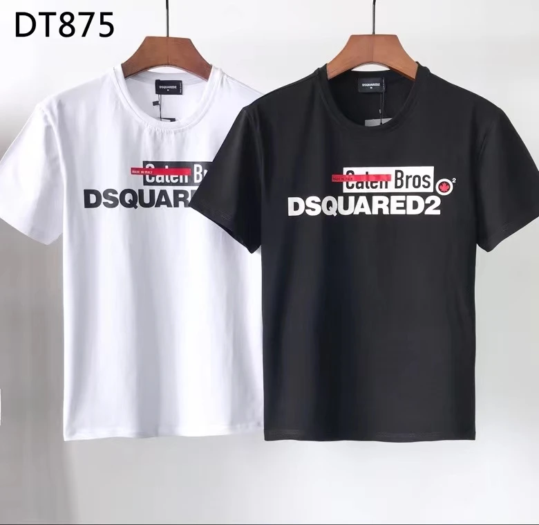 

2021 Fashion Tide Brand Dsquared2 Men's Advanced Printed T-Shirt DT875