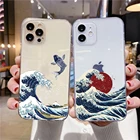 Мягкий прозрачный силиконовый чехол из ТПУ для IPhone 12 11 Pro Max 12Pro SE2020 6S 7 8 Plus X XR XS