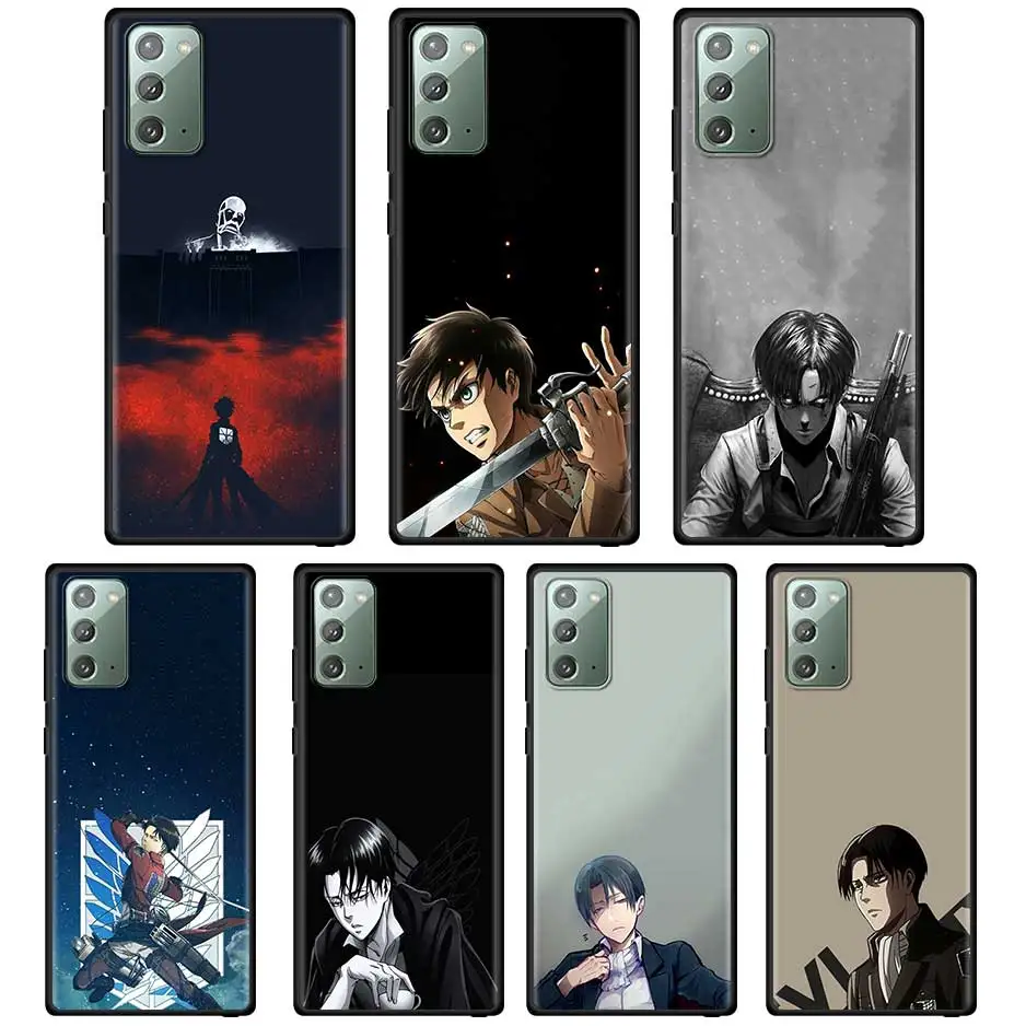 

Anime Attack On Titan Call Phone Case For Samsung Galaxy A51 A71 A21s A11 A31 A41 A91 A12 A32 A42 A52 A22 5G A02s A01 Soft Capa