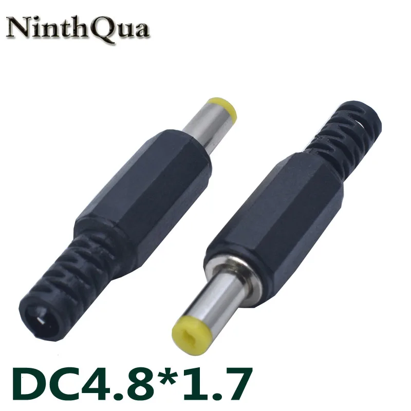 Ningthqua 2 шт. DC 4 8*1 7 мм 8x1 штекер питания для адаптера ноутбука HP Compaq|Соединители| |