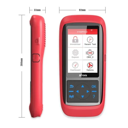 Программатор автомобильных ключей XTOOL X100 Pro2 с адаптером EEPROM поддержка