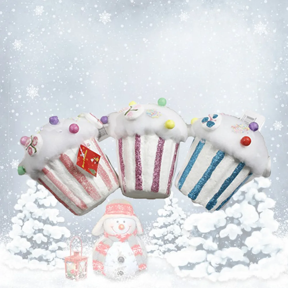 3 шт Рождественские елочные украшения для дома висячие попкорн шаблон Висячие