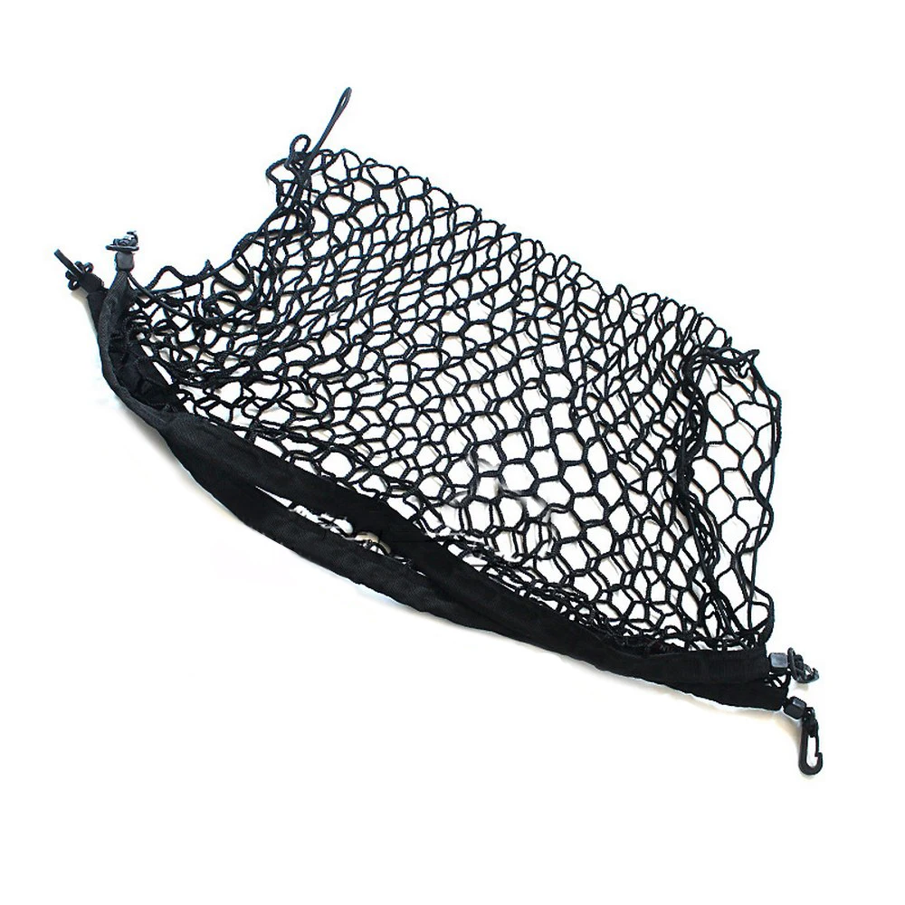 90*60cm Car Trunk Luggage Storage Cargo Organiser Nylon Elastic Mesh Net for Toyota Corolla Rav4 Chr Avensis Yaris Auris Prius | Автомобили