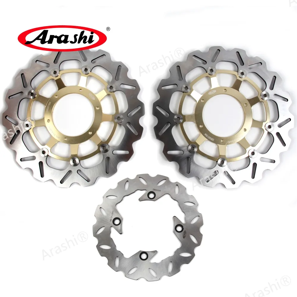 Arashi 1 комплект для HONDA CBR600RR 2003- CNC передние тормозные диски задние дисковые тормоза роторы CBR 600 RR CBR600 600RR 2003 2004 2005 2006