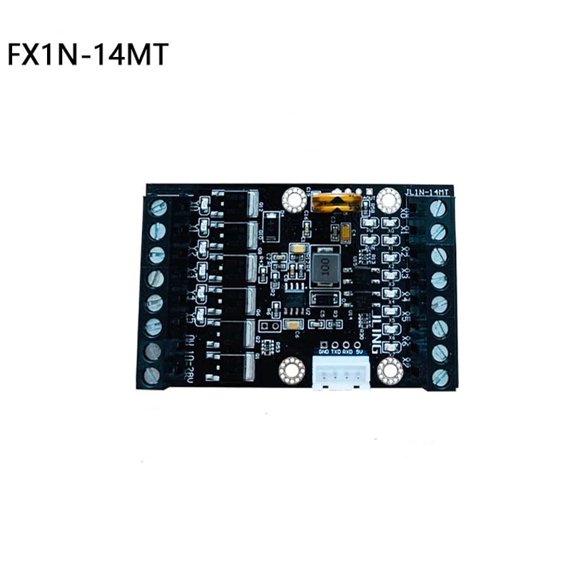 

PLC 10-28VDC Industrial Control Board FX1N-14MT Programmable Relay Delay Module