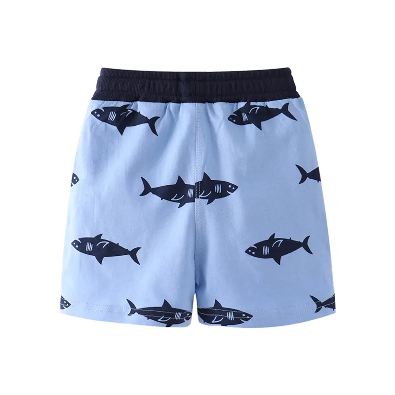 Funnygame/Детские шорты с героями мультфильмов Летние штаны для мальчиков модные