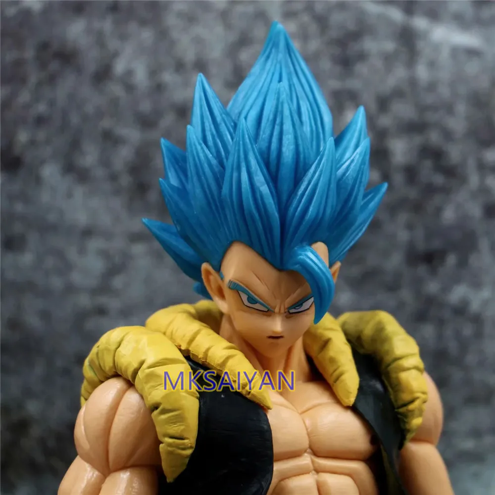 

Anime Dragon Ball Z Gogeta Action Figures Super Saiyan Grandista Figma Blue Gogeta Goku Toys Model PVC Collectible ROS Goku Doll
