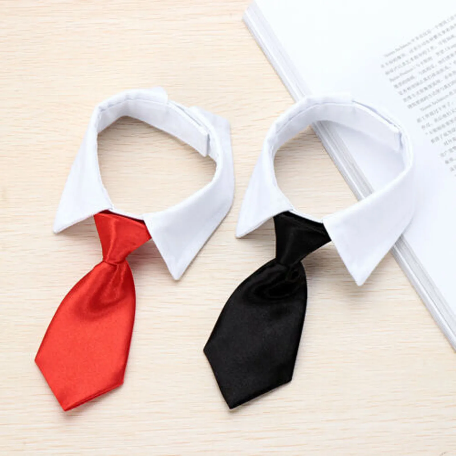Pet Dog Tuxedo Bow Ties Adjustable Formal Tie Collar Necktie Attire For Small Medium Dogs Cat Accessories #W | Дом и сад