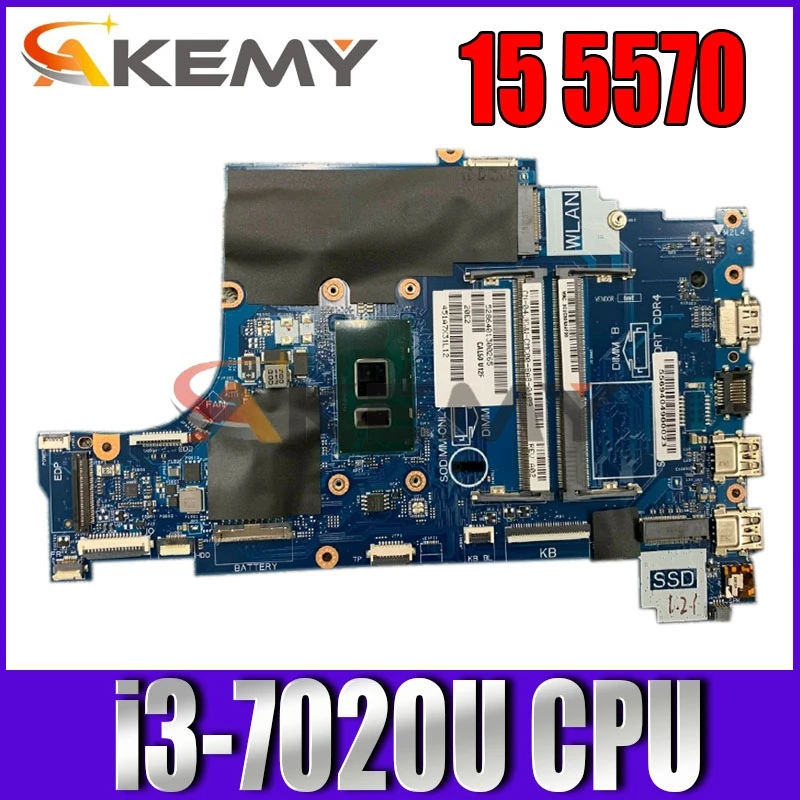 

Материнская плата для ноутбука DELL Inspiron 15 5570, цвет металлик 60, цвет металлик DDR4, фотография 0 WW1V6 WW1V6 SR3LD