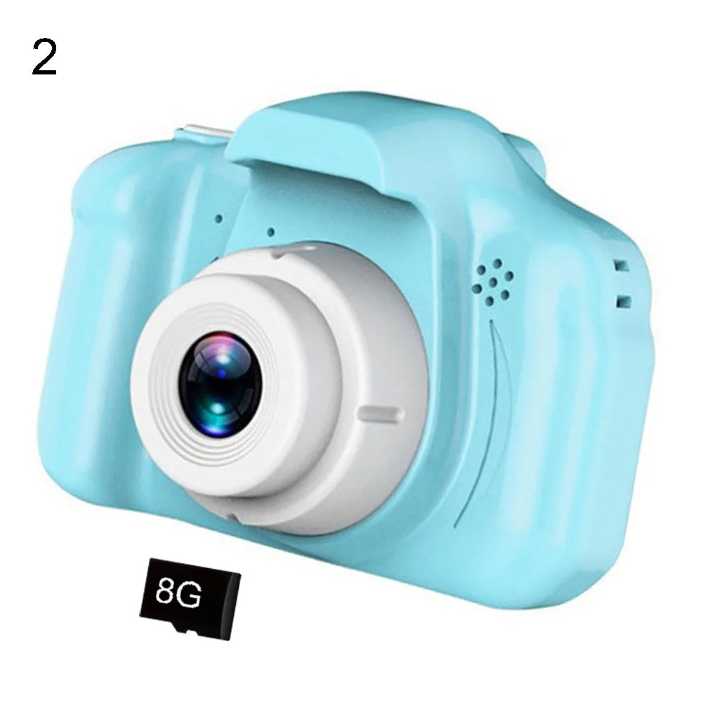 

2inch Mini Kids Children HD Screen USB Rechargeable Digital Camera Cartoon Cute Toy Gift