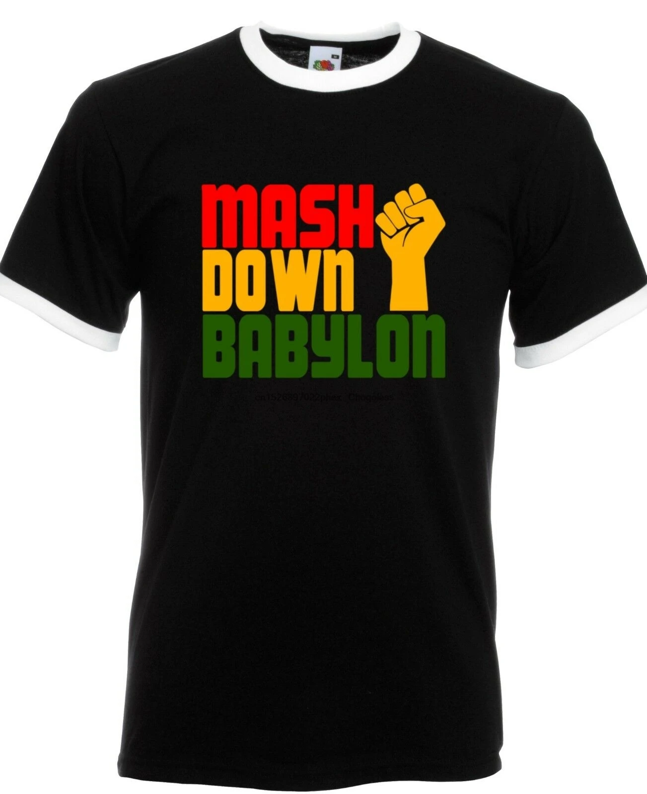 Футболка Вавилон Рингер пушистый пух (Фирменная регги дуб корни Джа