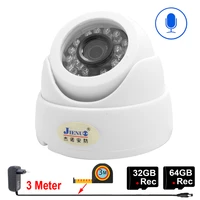 dome ip camera wifi 1080p 720p hd 64g 32g audio indoor night vision cctv security surveillance network wireless home cam jienuo