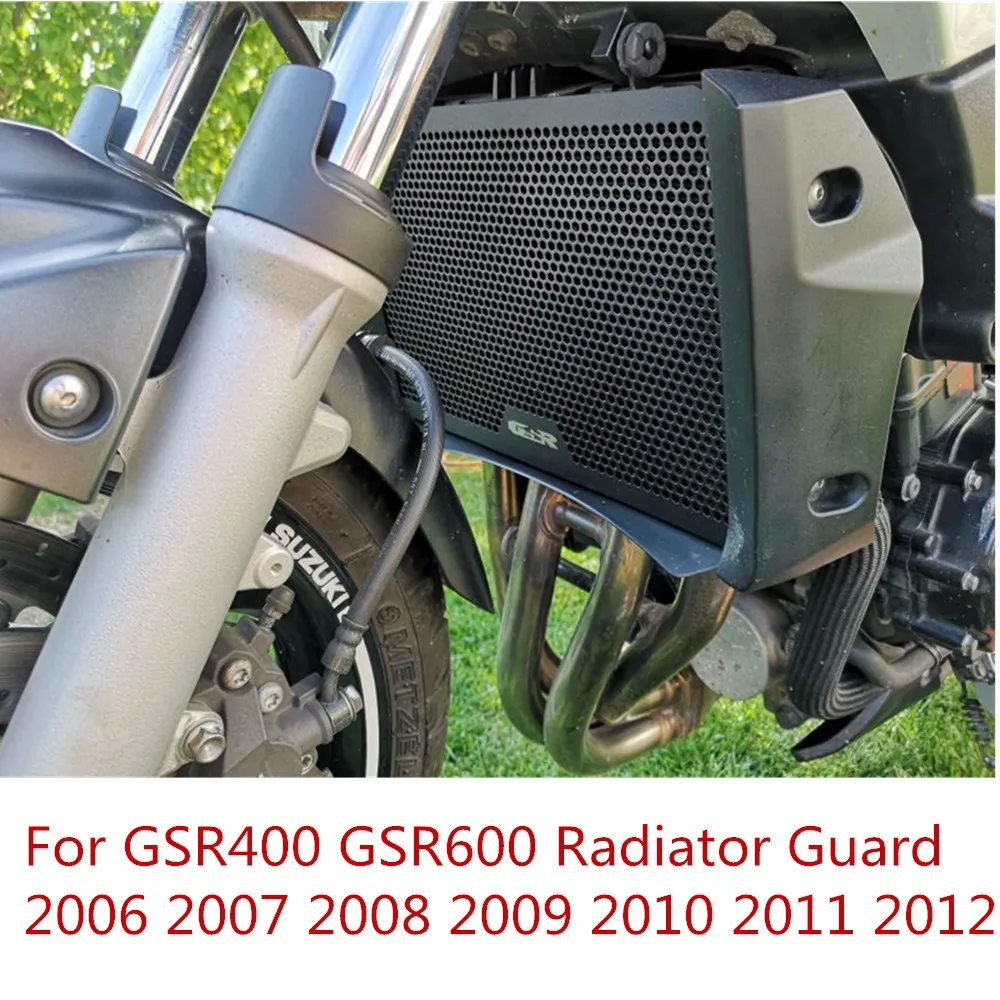 Защитная решетка радиатора для SUZUKI GSR 400/600 GSR400 GSR600 2006 2012 07 08 09 10 11 аксессуары