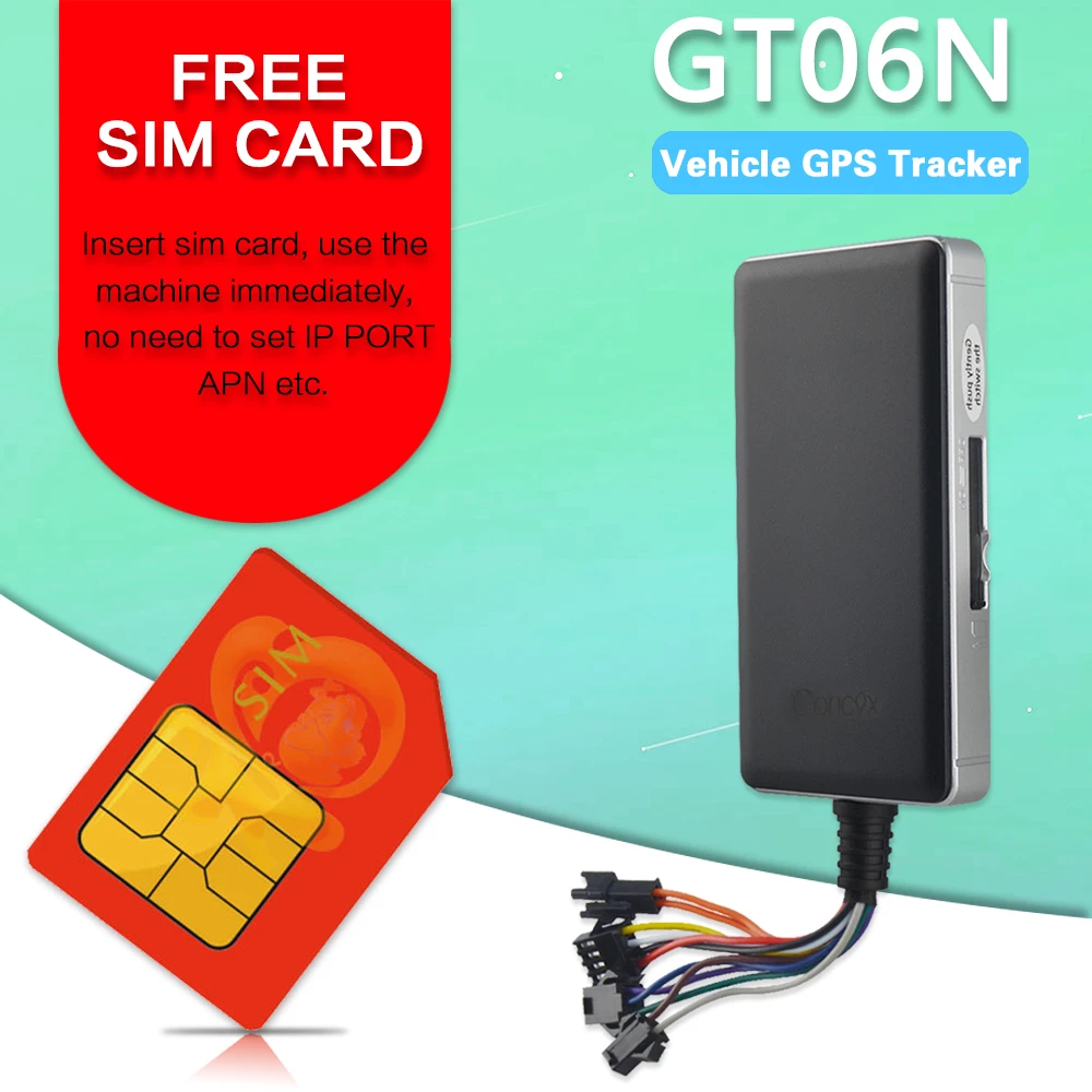 Автомобильный gps трекер GT06N оригинальный concox GPS 9 36 в ACC обнаружение отключение