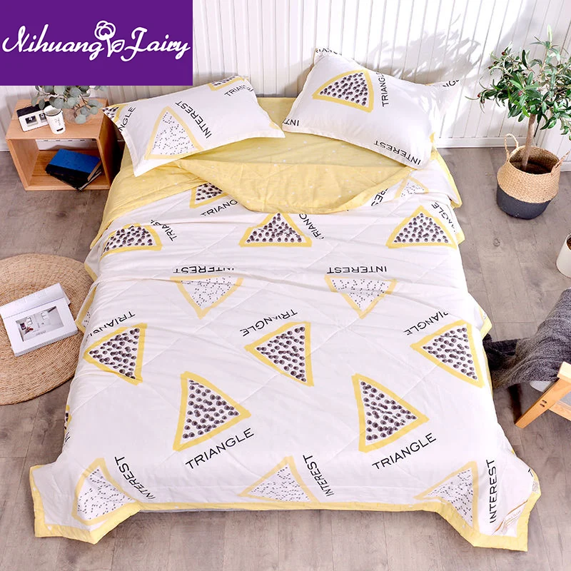 

Cotton summer quilt, air-conditioned quilt, double machine washable thin quilt,summer quilt, pure cotton quilt