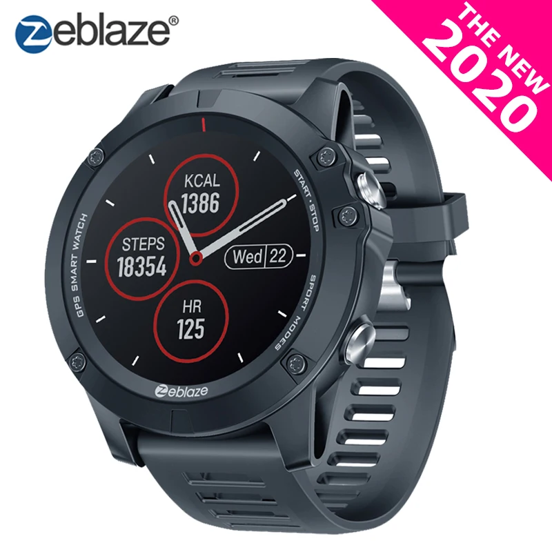 

Zeblaze Vibe 3 GPS Multisport GPS Smart Watch 1.3" IPS Full Round Screen GPS GLONASS Heart Rate Monitoring Waterproof Smartwatch