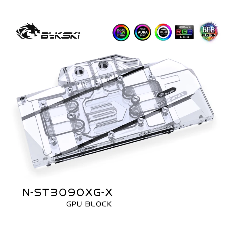 Bykski блок GPU воды для ZOTAC RTX3090 GAMING OC Графическая карта VGA кулер МБ синхронизации 12V/5V N