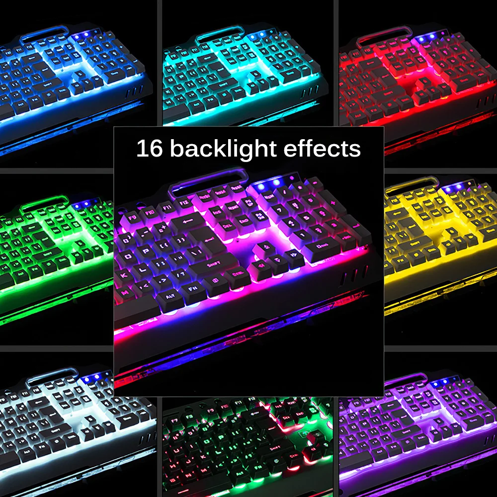 Игровая механическая клавиатура FORNORM с RGB подсветкой проводная эргономичная