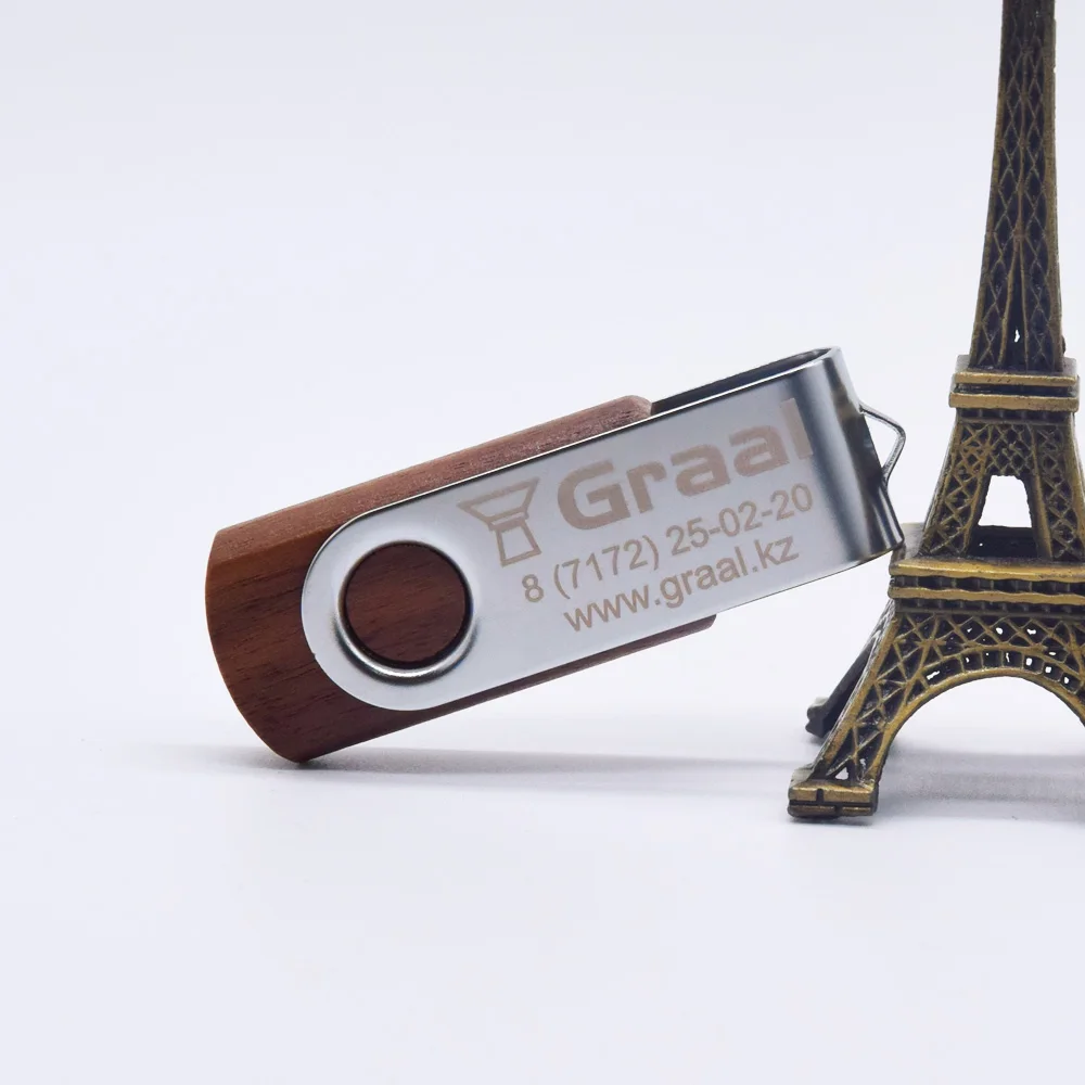 USB флеш накопитель с металлическим вращающимся зажимом 8 ГБ 16 32 64 128 ГБ|USB