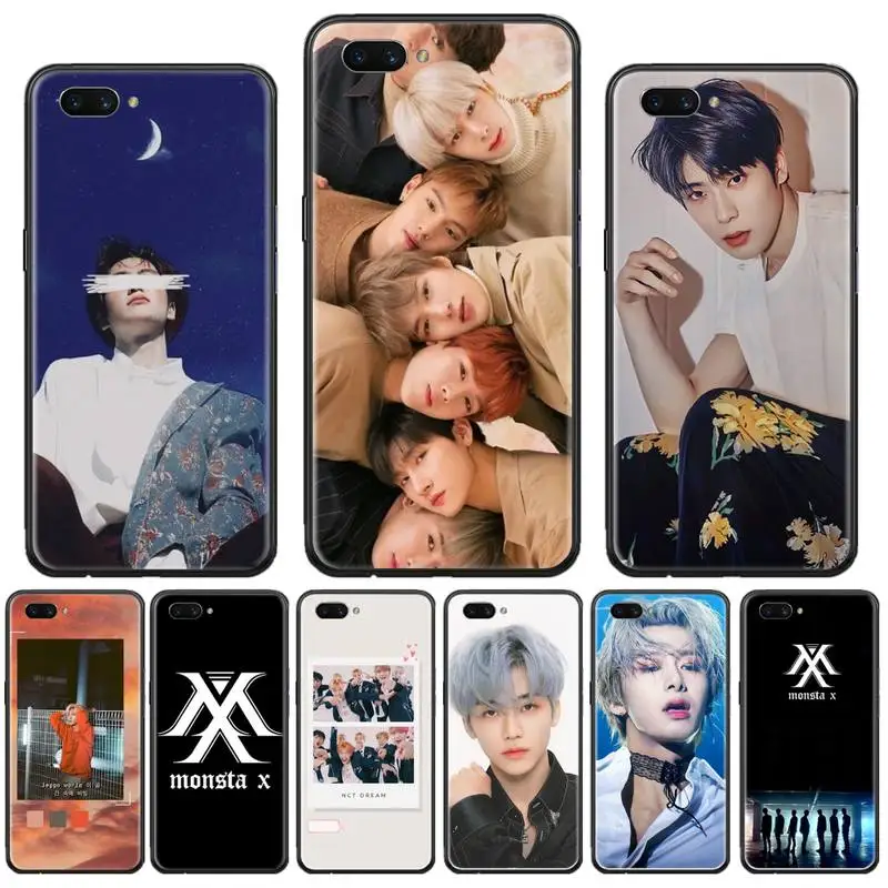 

KPOP NCT 127 MONSTA X Phone Case For OPPO F 1S 7 9 K1 A77 F3 RENO F11 A5 A9 2020 A73S R15 REALME PRO Cover Shell Funda