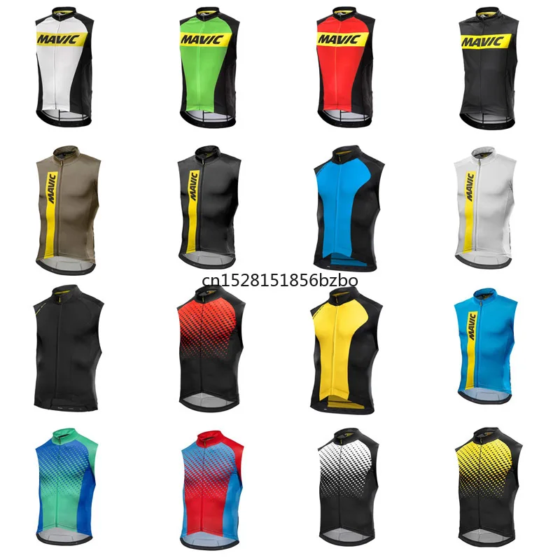 Велосипедная майка 2020 MAVIC рубашка для гоночного велосипеда без рукавов