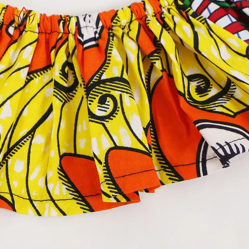 Африканские ожерелья-Чокеры BRW из Анкары ткань с Африканским принтом