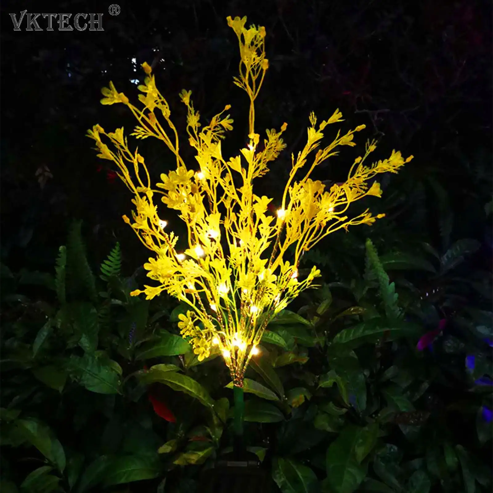 

Waterproof Garden Lamp Light Solar LED Flower Rape Blossoms Beautiful Solar Light Gift Party Outdoor Yard Gardening Decoration