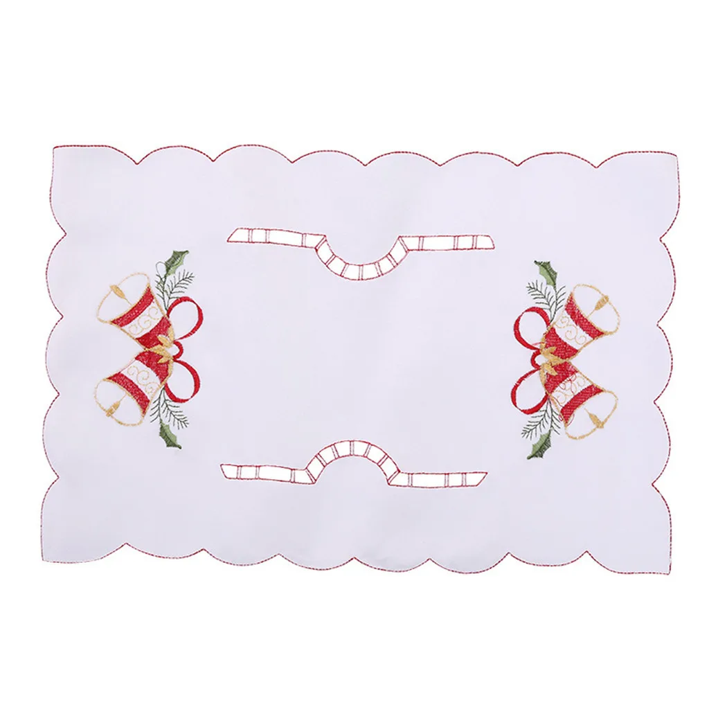 Кухня поставки салфетка для вилки декорационный мат дома вечерние Рождество